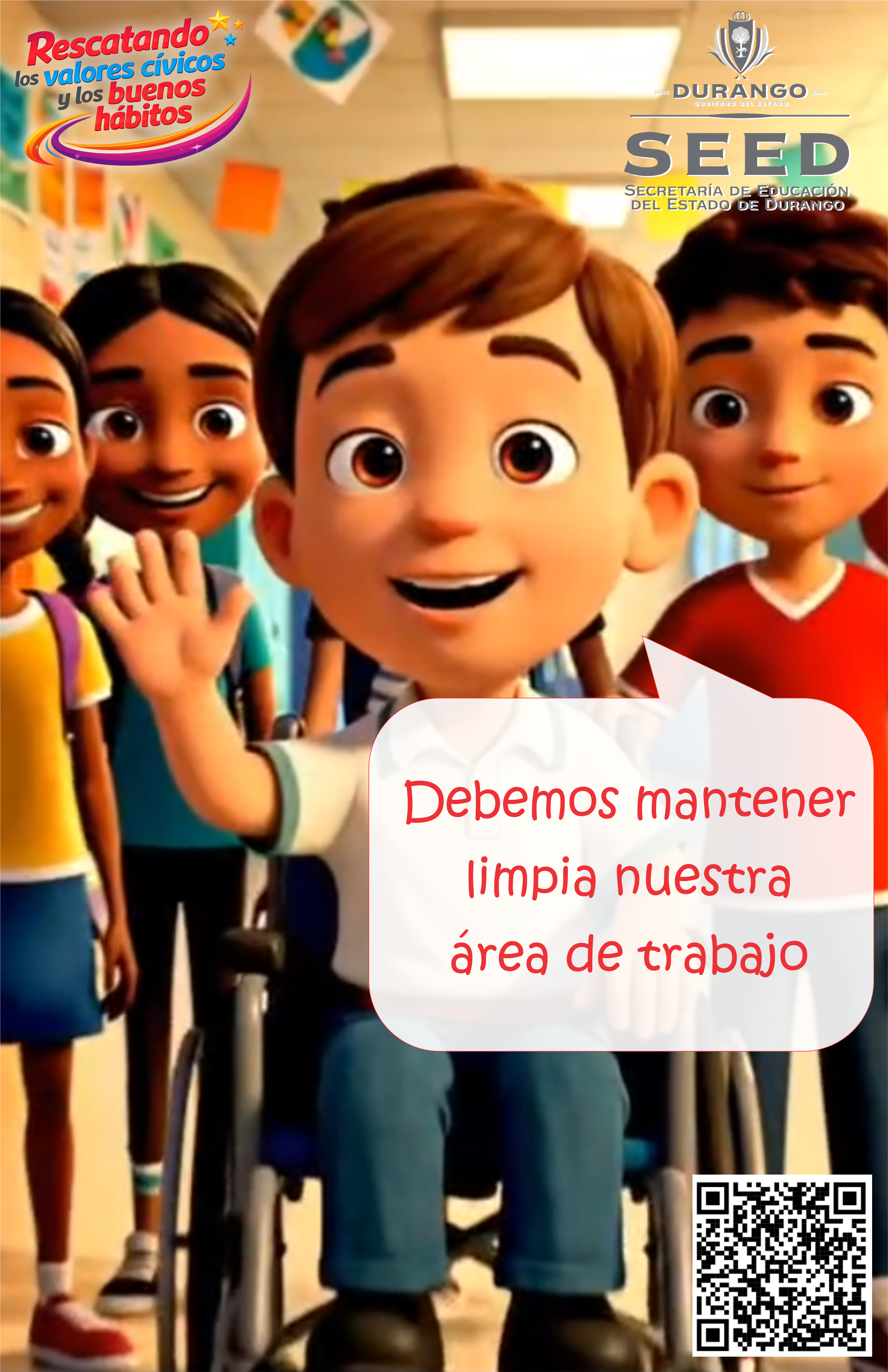 Área de trabajo limpia